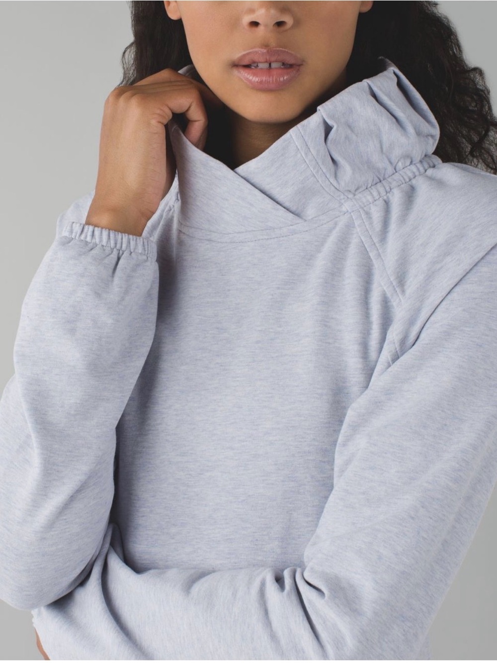 Lululemon After All Pullover Cool Breeze Go To Under Jacket Layer D-01 #79 - Picture 2 of 8